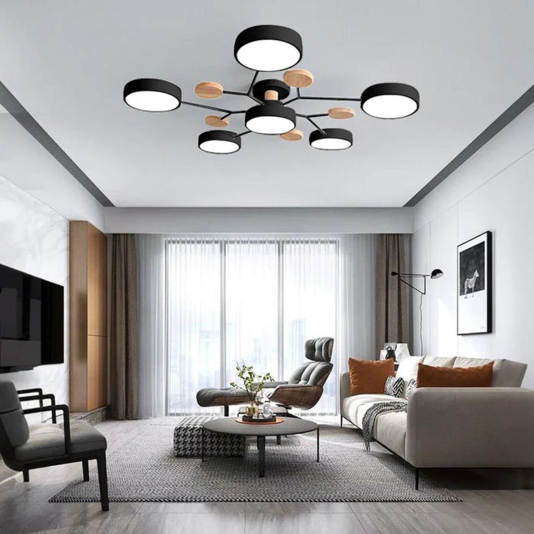 Aurel | Modern Round LED Ceiling Light For Living Room