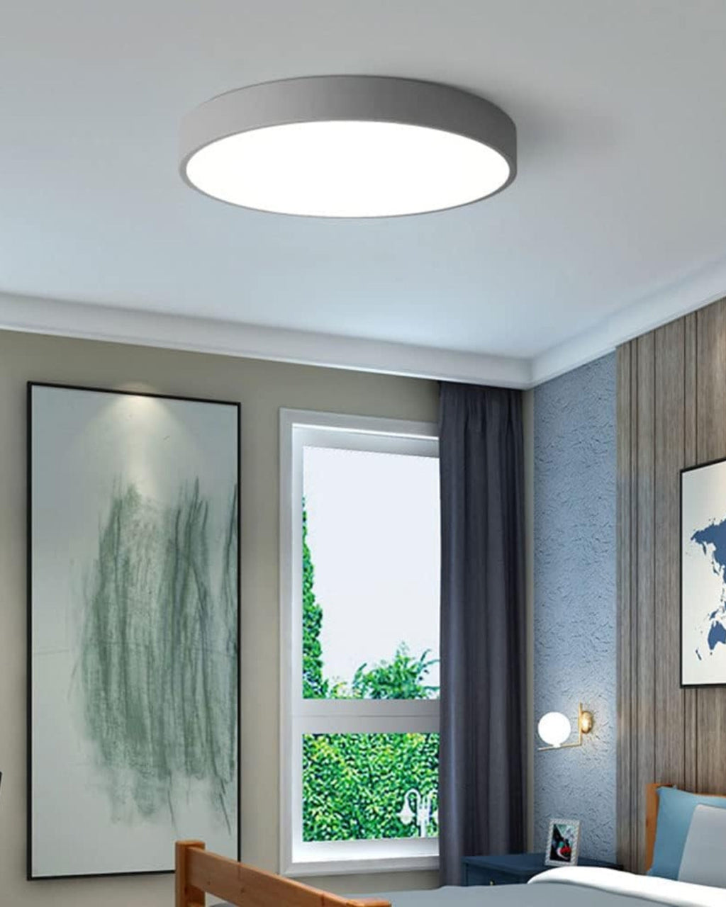 Avela | Minimal Modern Ceiling Lamp For Warm Ambient Glow