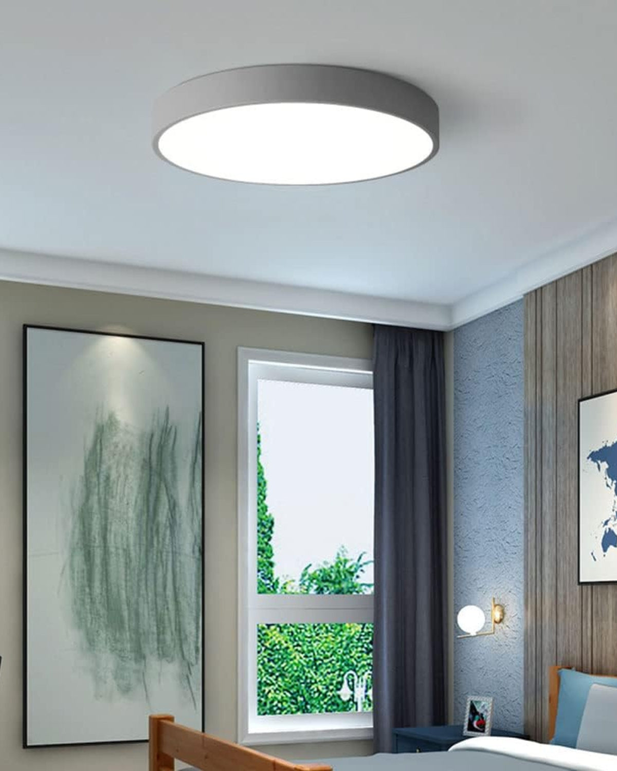 Avela | Minimal Modern Ceiling Lamp For Warm Ambient Glow