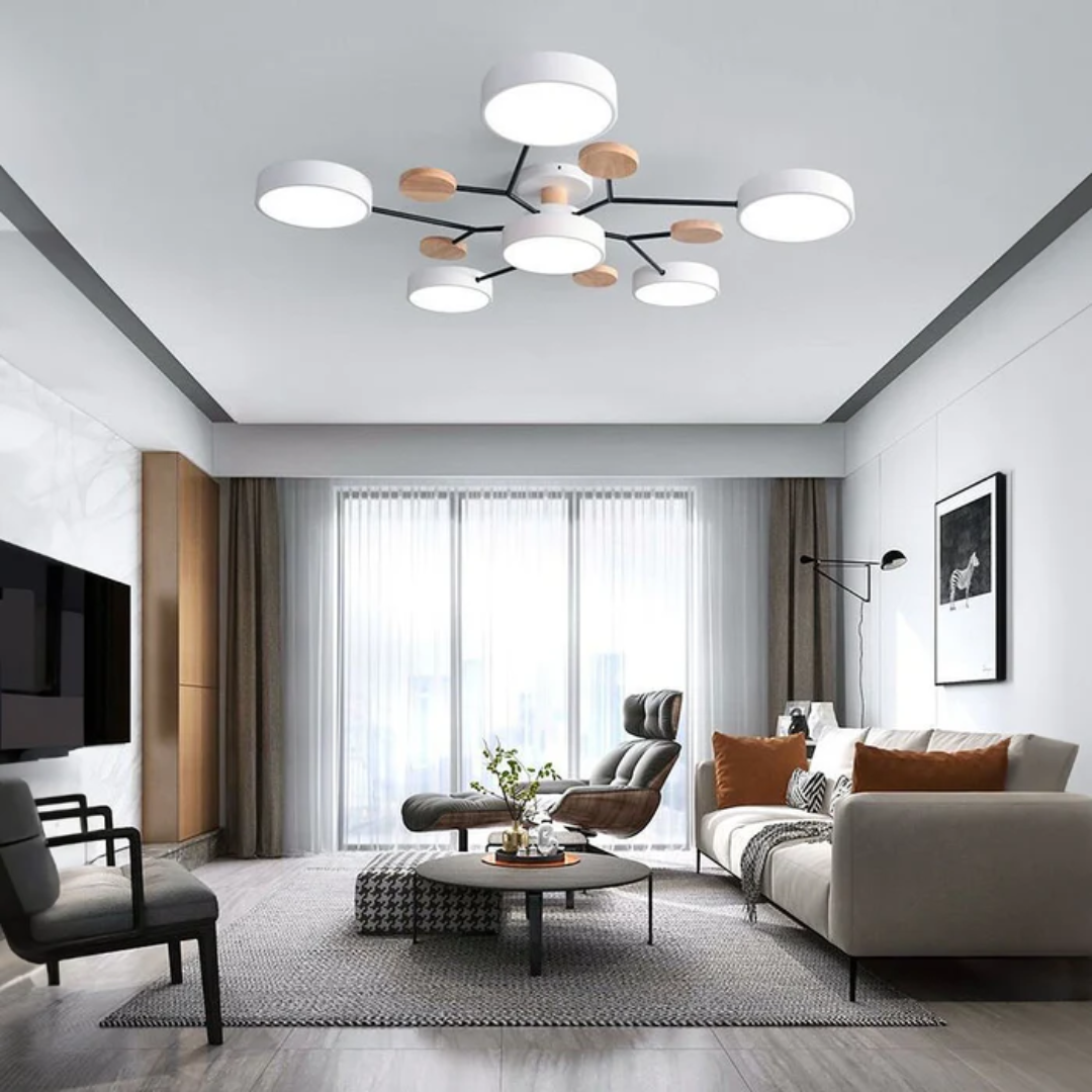 Aurel | Modern Round LED Ceiling Light For Living Room