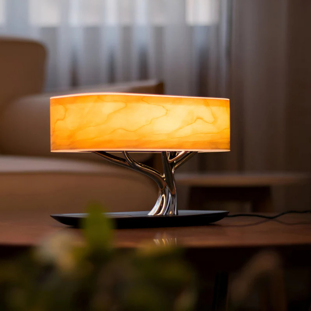 Lunara LED Table Lamp With Bluetooth And Wireless Charging