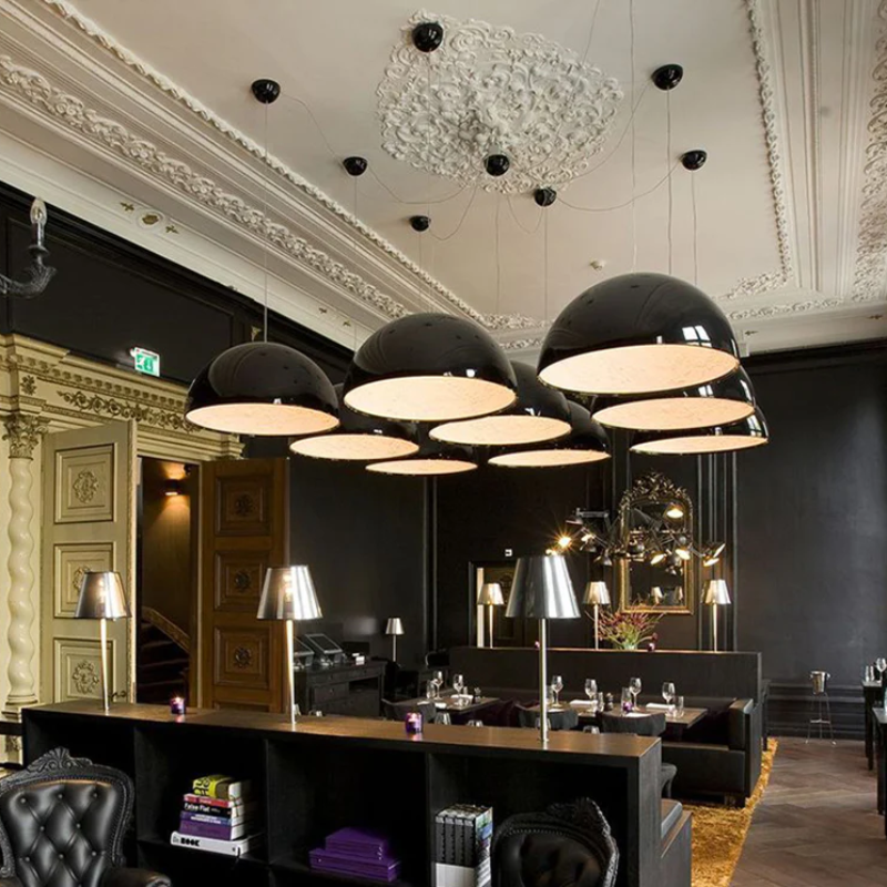 Novaro LED Pendant Lamp Minimalist Italian Resin And Glass