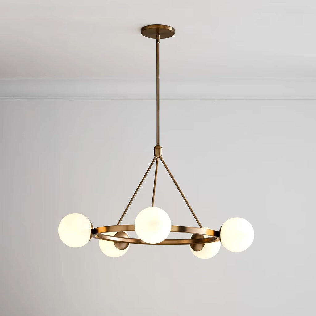 Eirwyn | Nordic 5-Light Ceiling Chandelier For Dining Rooms