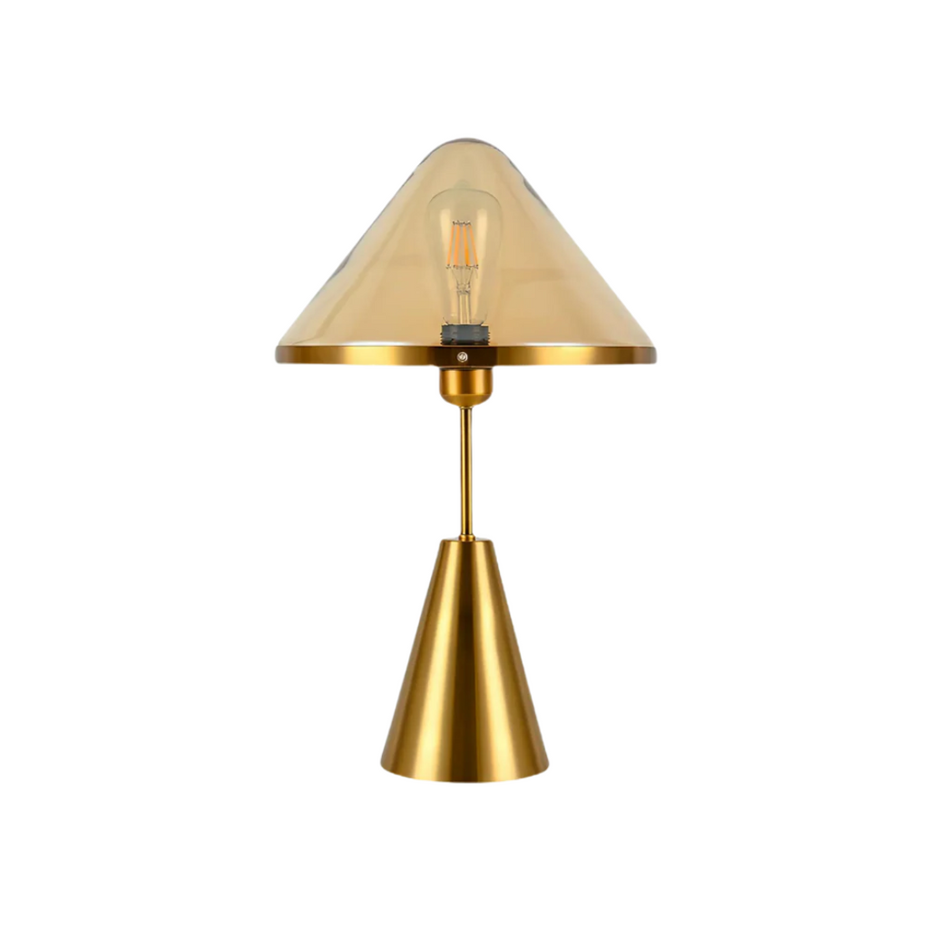 Aelora Retro Mushroom Table Lamp For Warm Bedside Glow