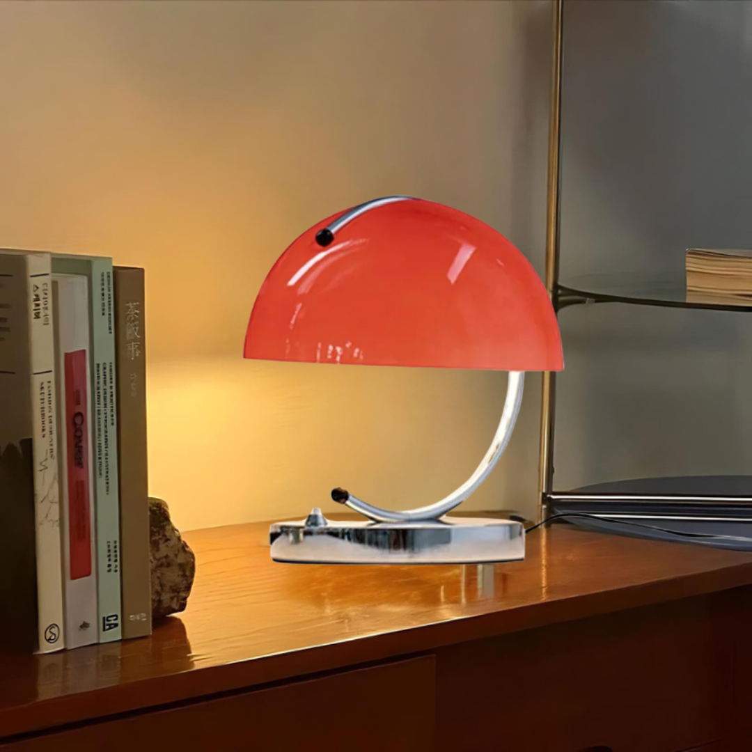 Aurelle Elegant Glass Table Lamp With Warm Ambient Glow