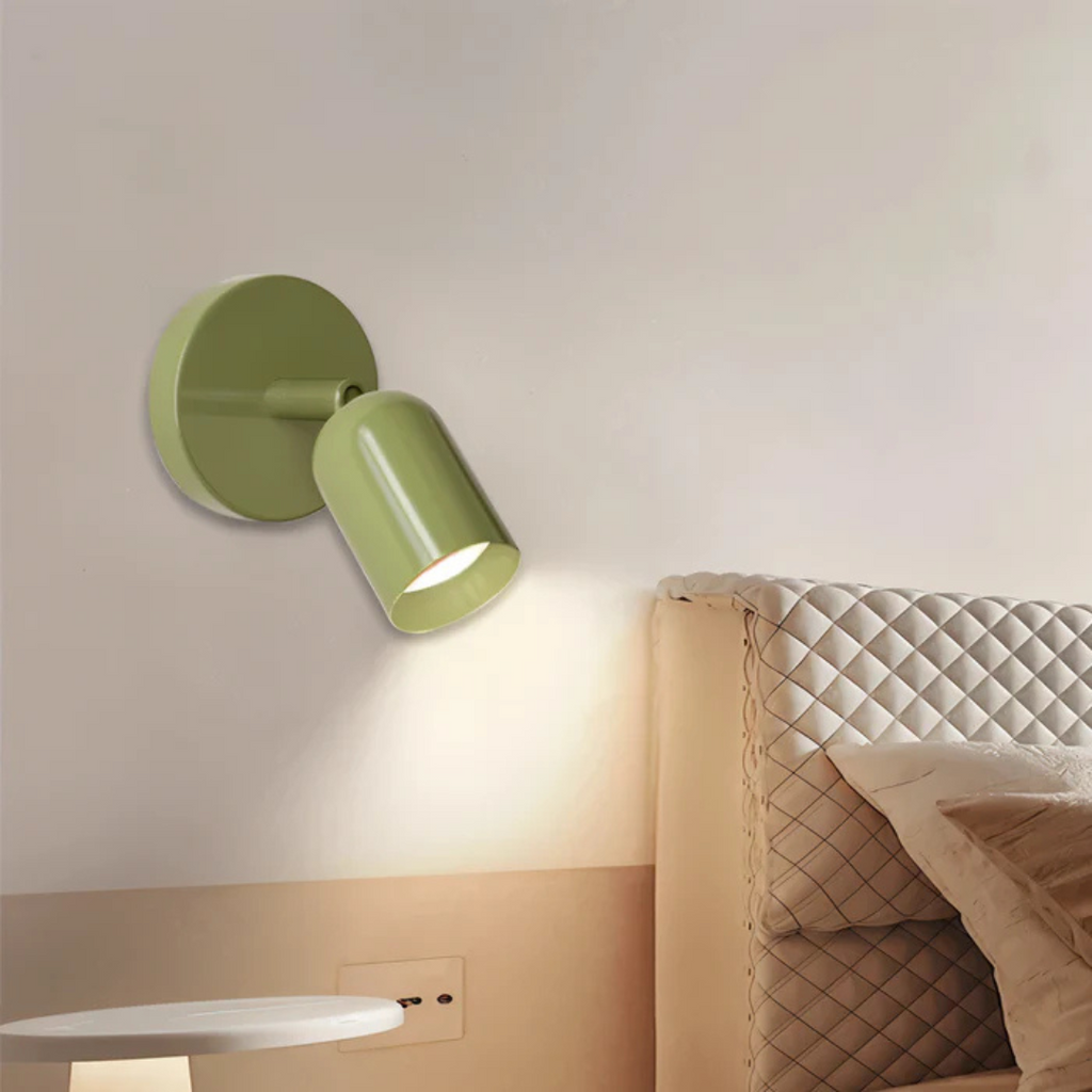 Aellin | Minimal Macaron LED Wall Lamp for Living Room