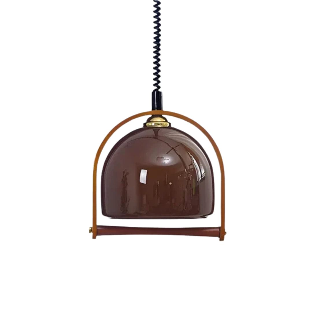 Arleda Vintage Bauhaus Glass Pendant Lamp For Living Room