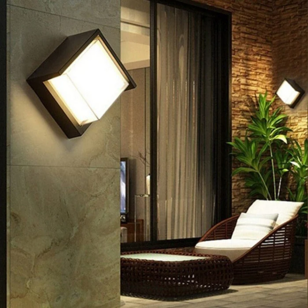 Aureon Ambient Outdoor Wall Light With Motion Sensor