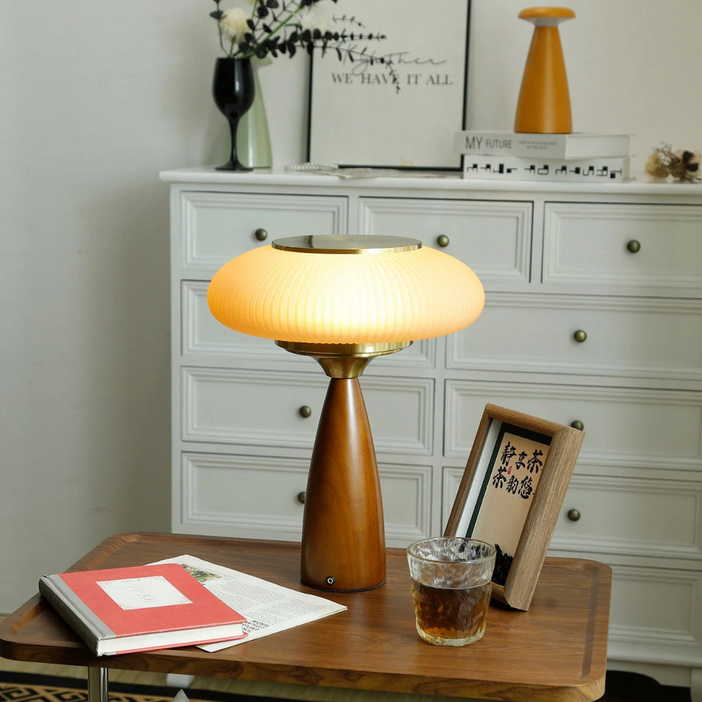 Anora | Wooden LED Table Lamp With Warm Ambient Light