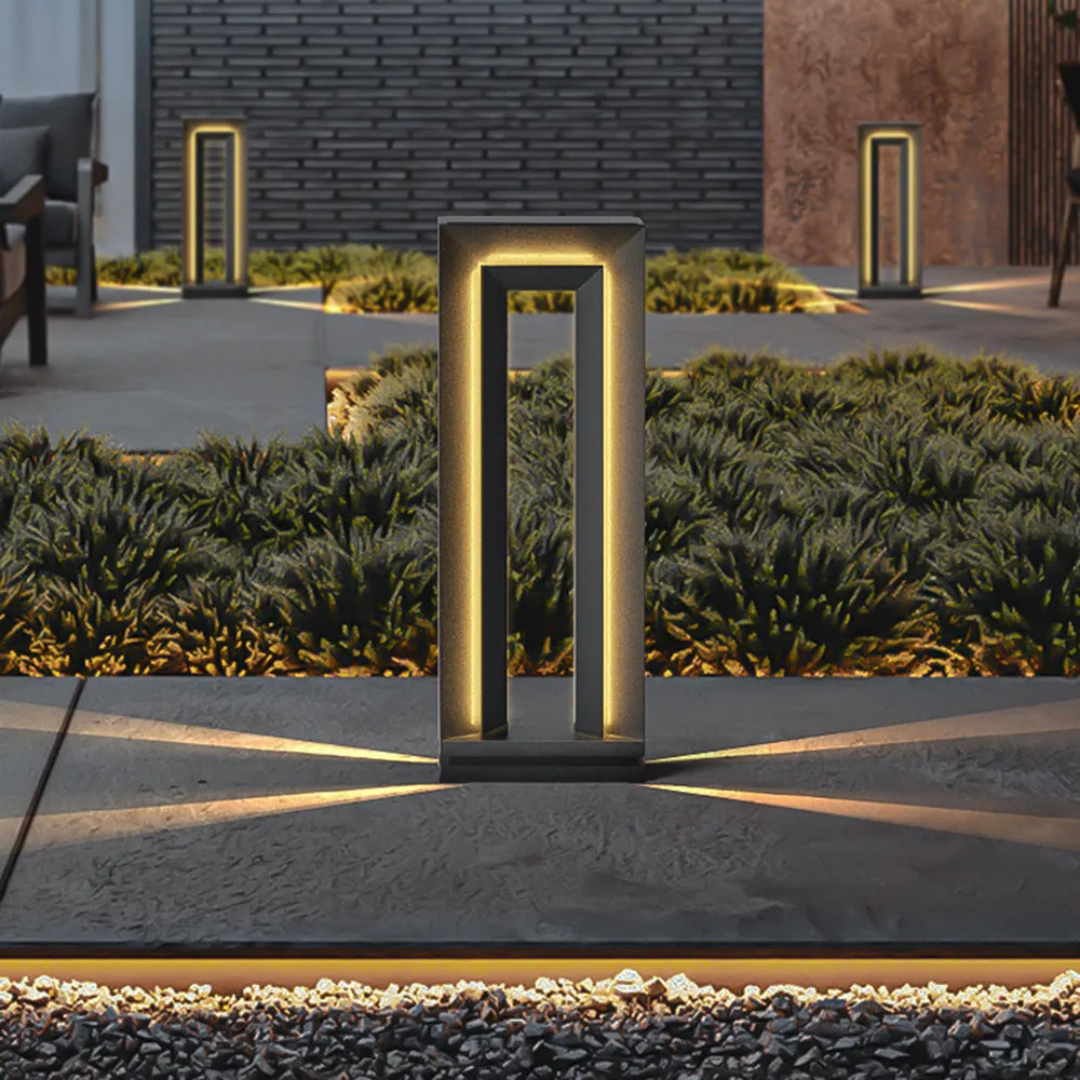 Aurelix Sustainable Solar Garden Lamp Auto On At Dusk