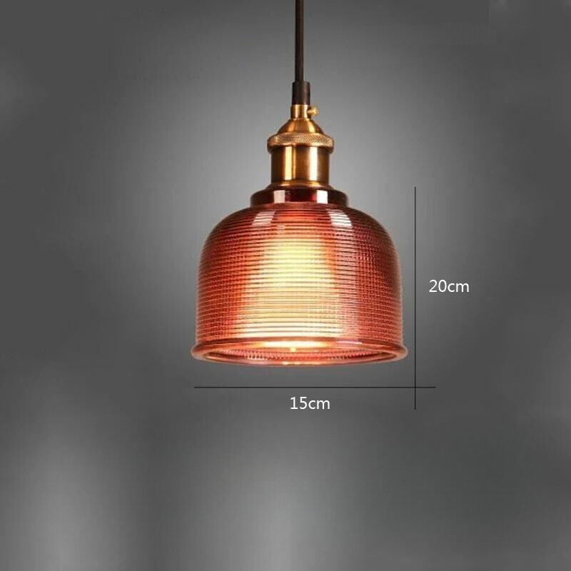 Lirena Modern Glass Globe Pendant Lamp With Metal Socket