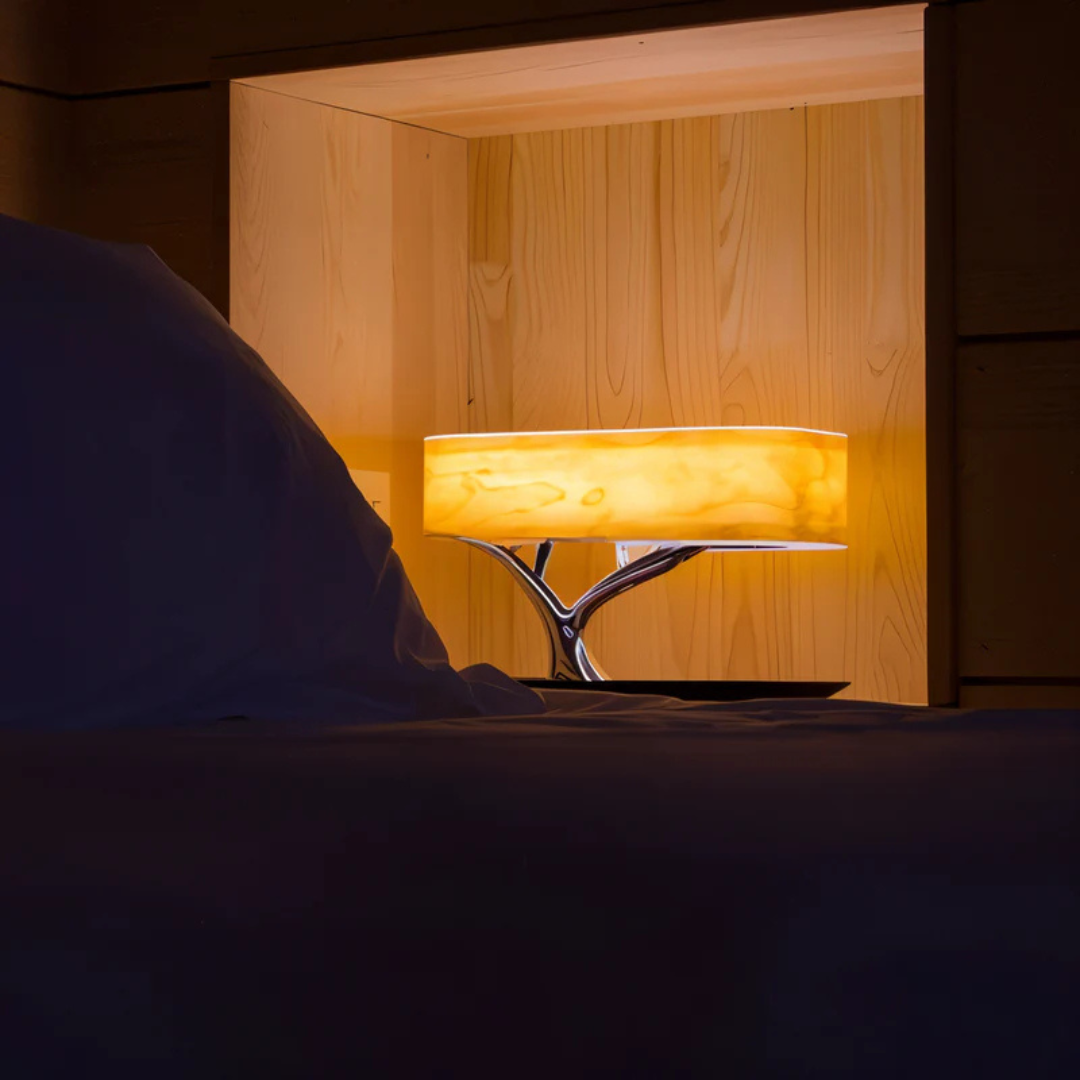 Lunara LED Table Lamp With Bluetooth And Wireless Charging