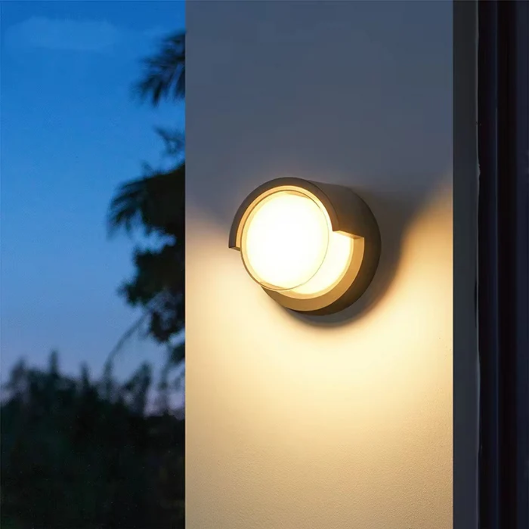 Aureon Ambient Outdoor Wall Light With Motion Sensor