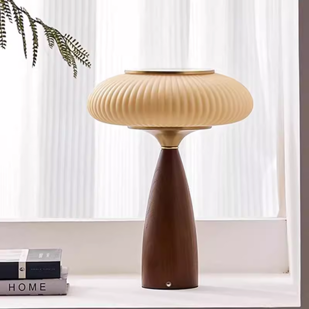 Anora | Wooden LED Table Lamp With Warm Ambient Light