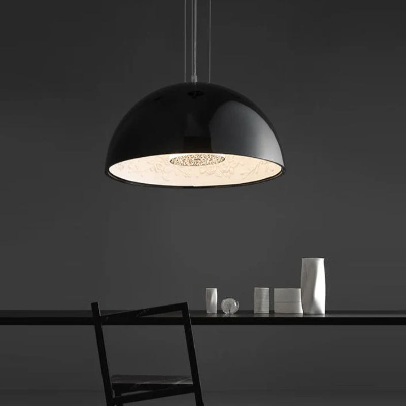 Novaro LED Pendant Lamp Minimalist Italian Resin And Glass