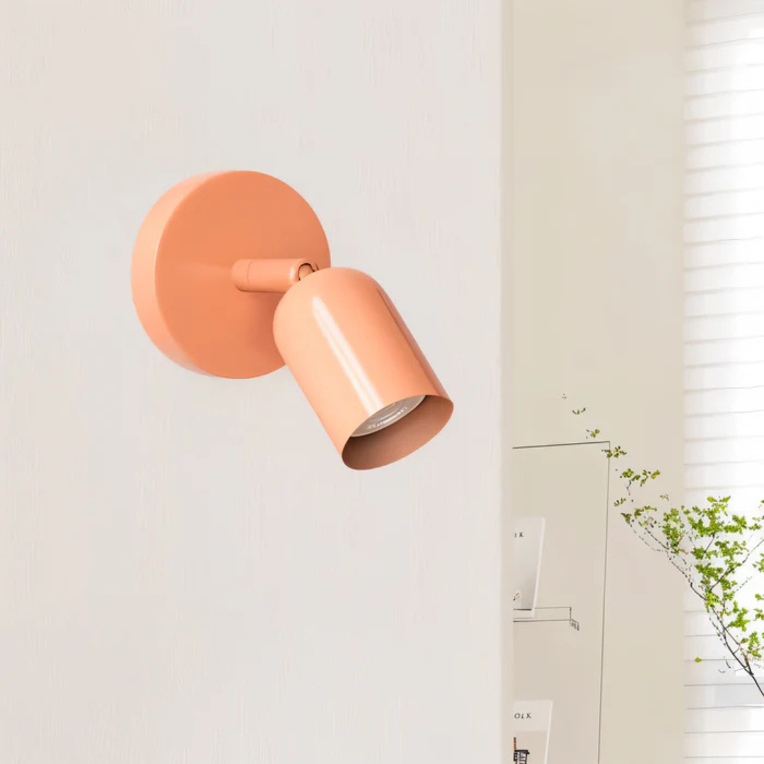 Aellin | Minimal Macaron LED Wall Lamp for Living Room