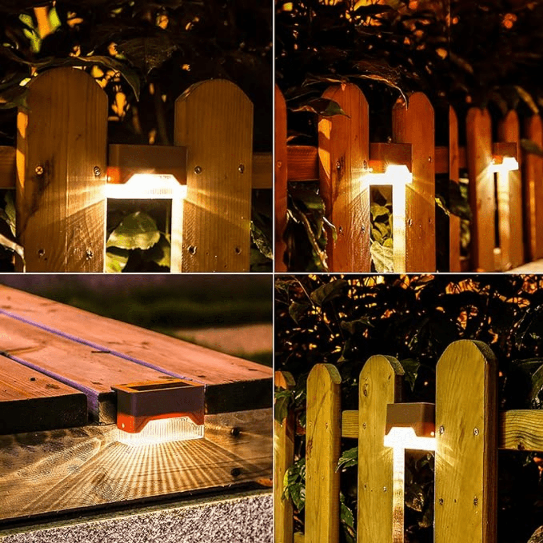 Orlina Self-Adhesive Solar Outdoor Lights, Wireless