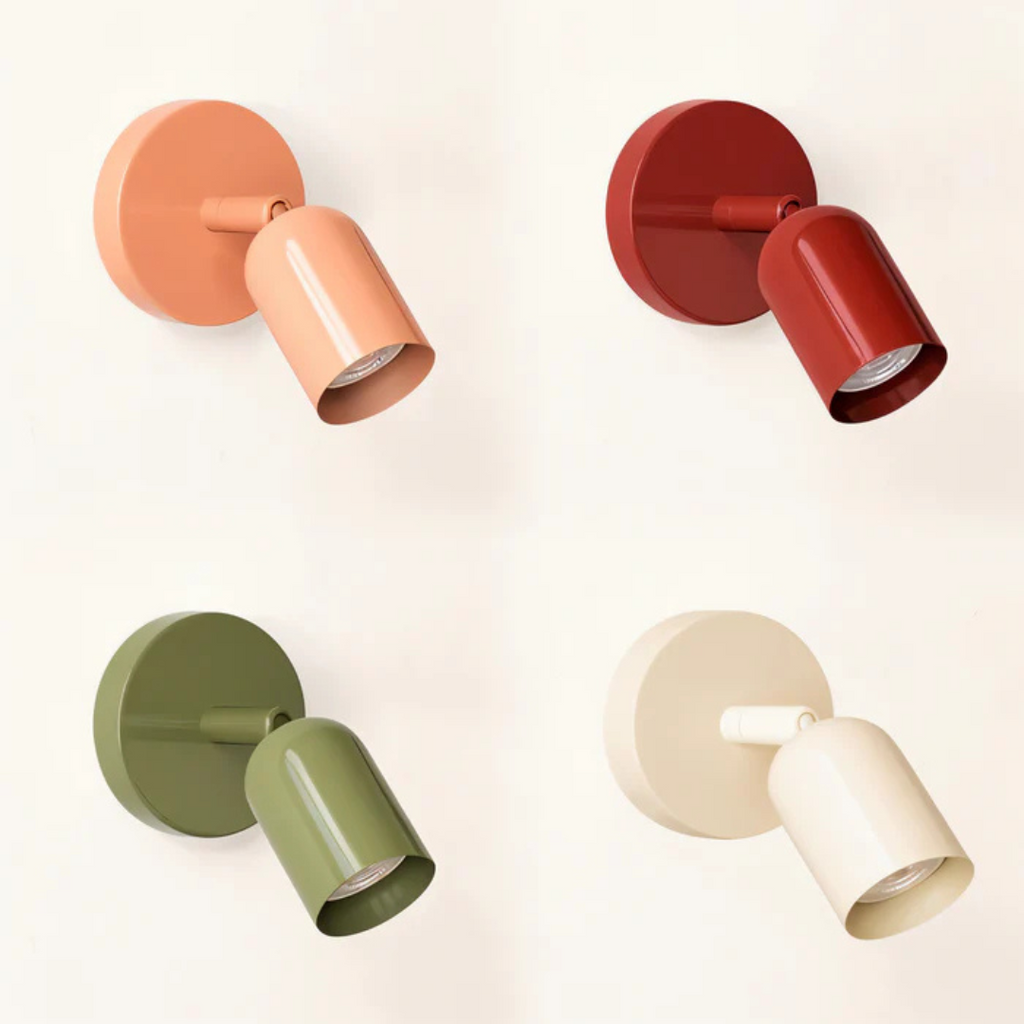 Aellin | Minimal Macaron LED Wall Lamp for Living Room