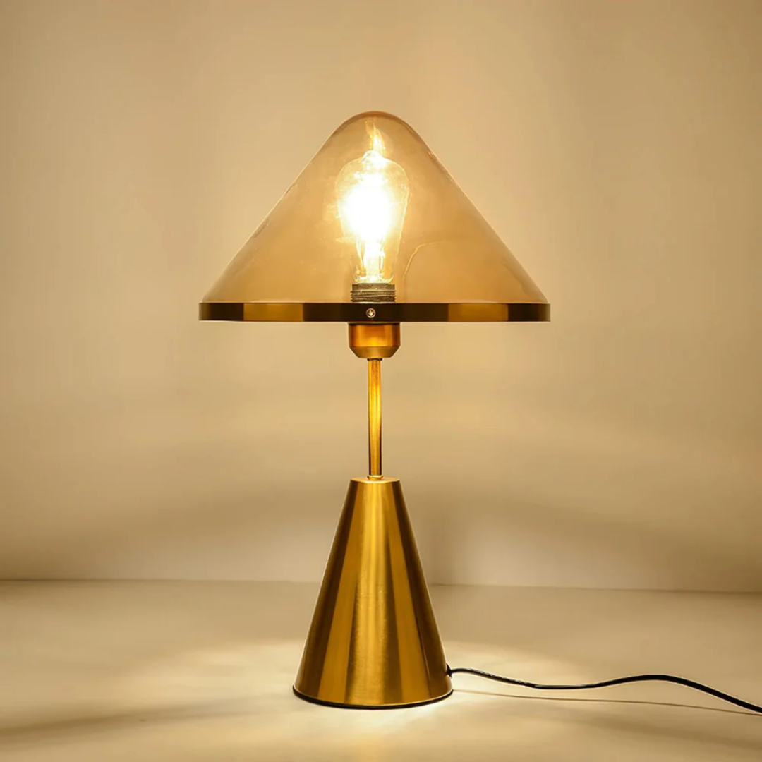 Aelora Retro Mushroom Table Lamp For Warm Bedside Glow