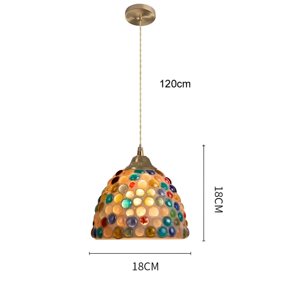 Aurielle | Colorful Hanging Pendant Lamp For Dining Table