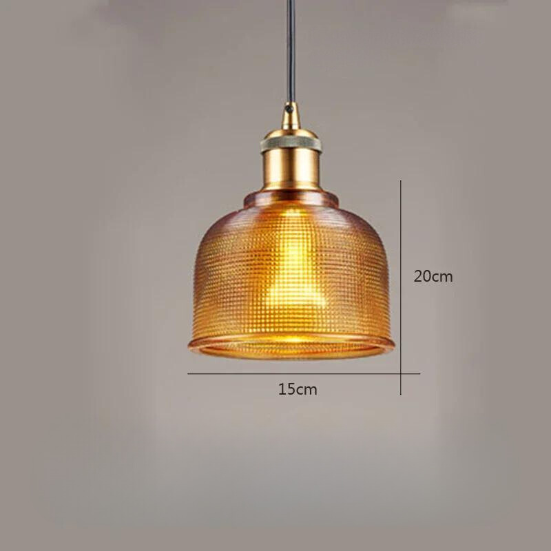 Lirena Modern Glass Globe Pendant Lamp With Metal Socket