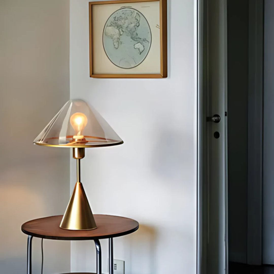 Aelora Retro Mushroom Table Lamp For Warm Bedside Glow