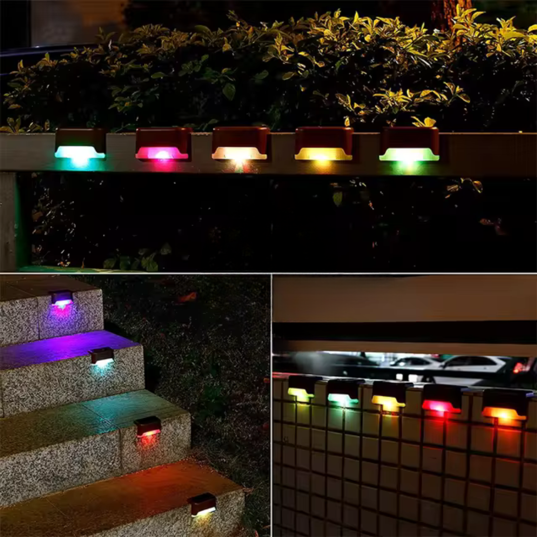 Orlina Self-Adhesive Solar Outdoor Lights, Wireless