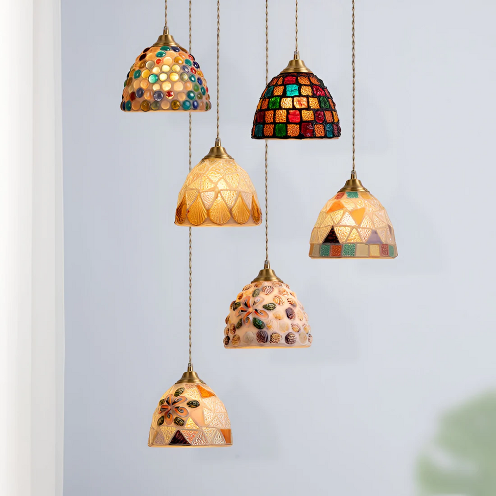 Aurielle | Colorful Hanging Pendant Lamp For Dining Table