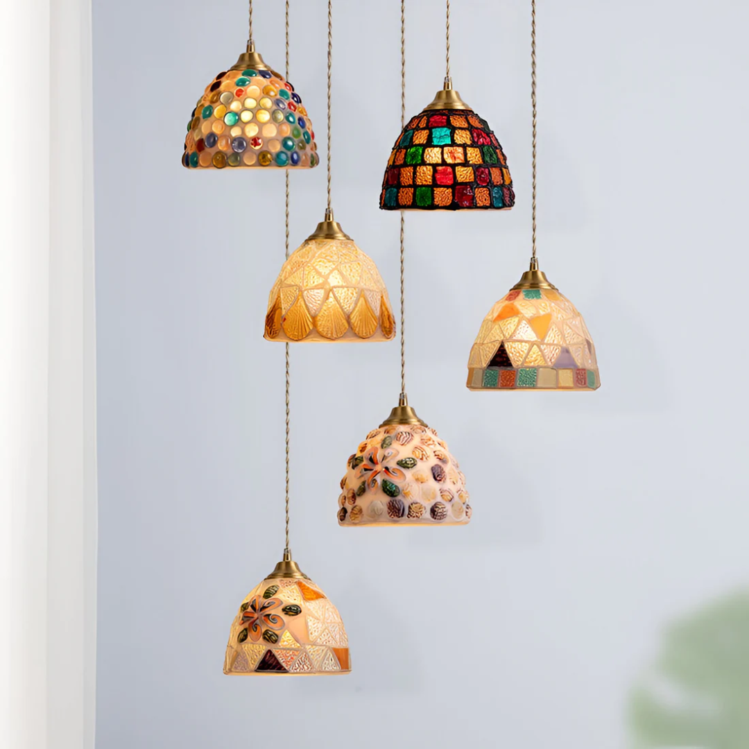 Aurielle | Colorful Hanging Pendant Lamp For Dining Table