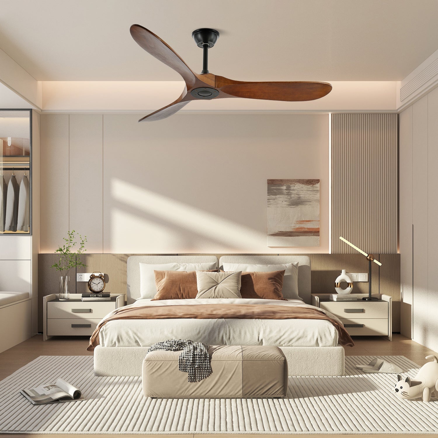 Aerelle | Quiet Modern Ceiling Fan With Remote Control