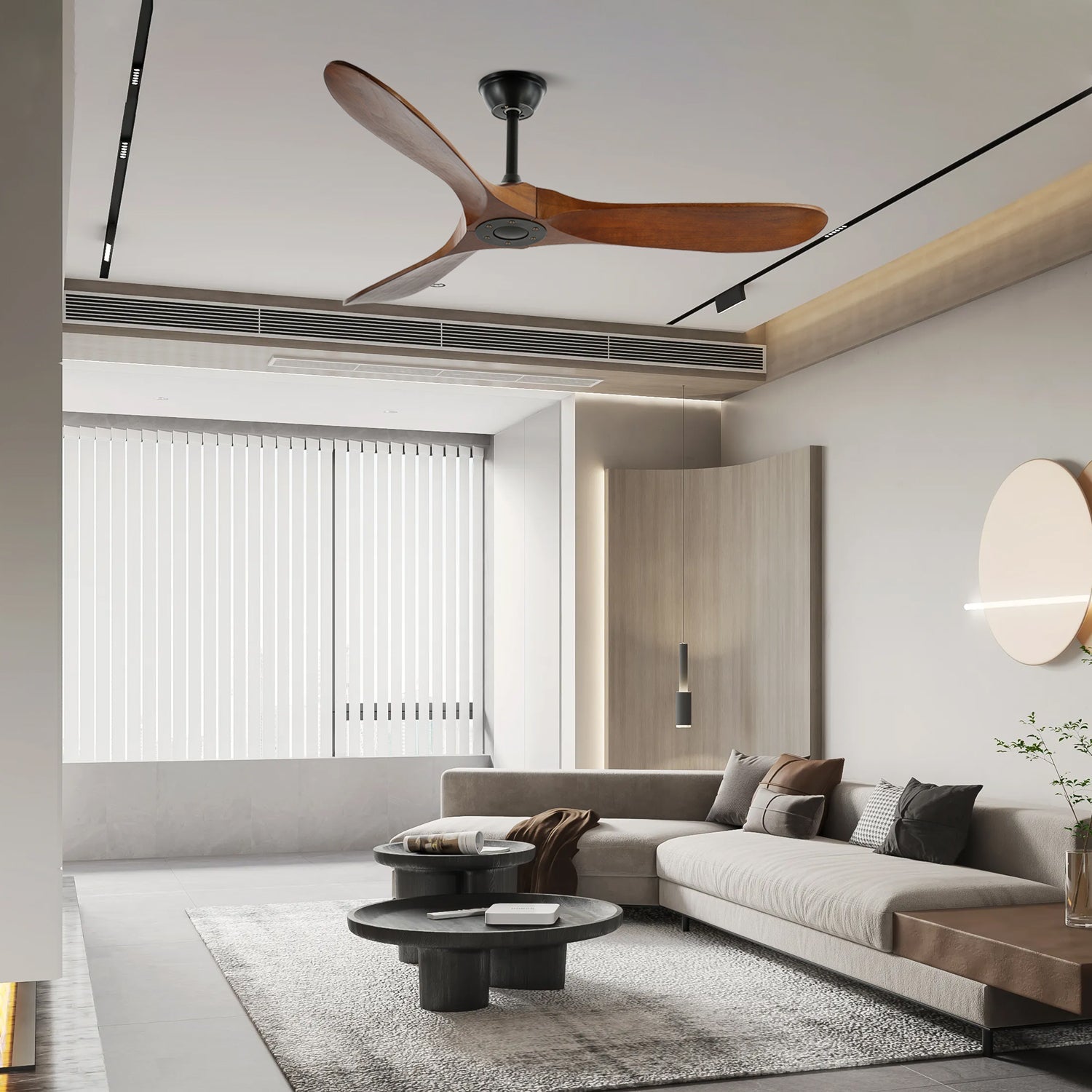 Aerelle | Quiet Modern Ceiling Fan With Remote Control
