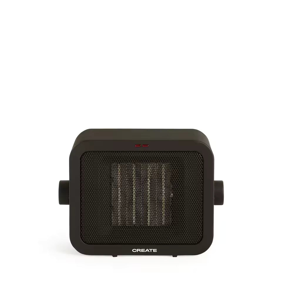 Ravena 1500W Portable Ceramic Space Heater Safety System