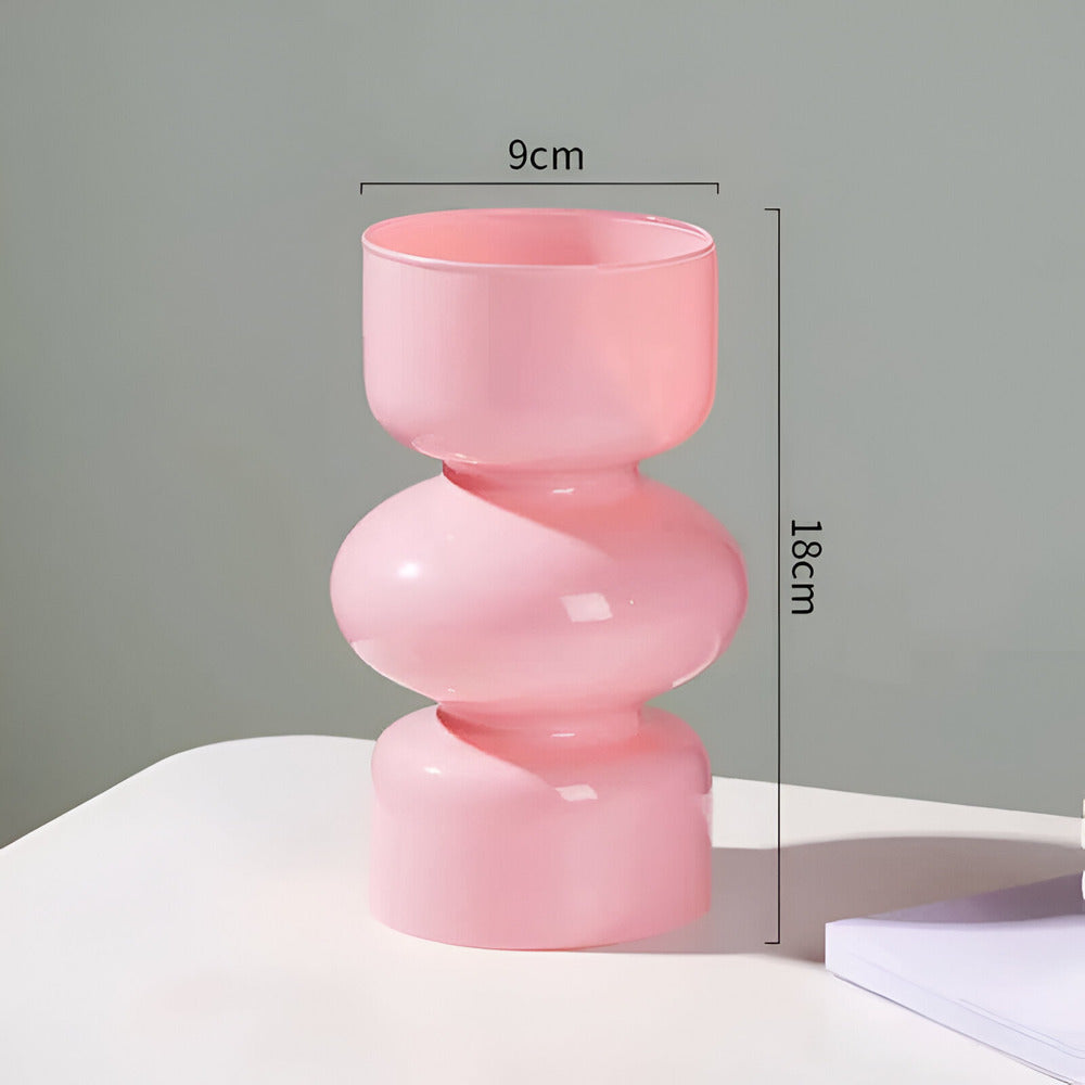 Kirrea | Scandinavian Glass Vase in Multiple Colors