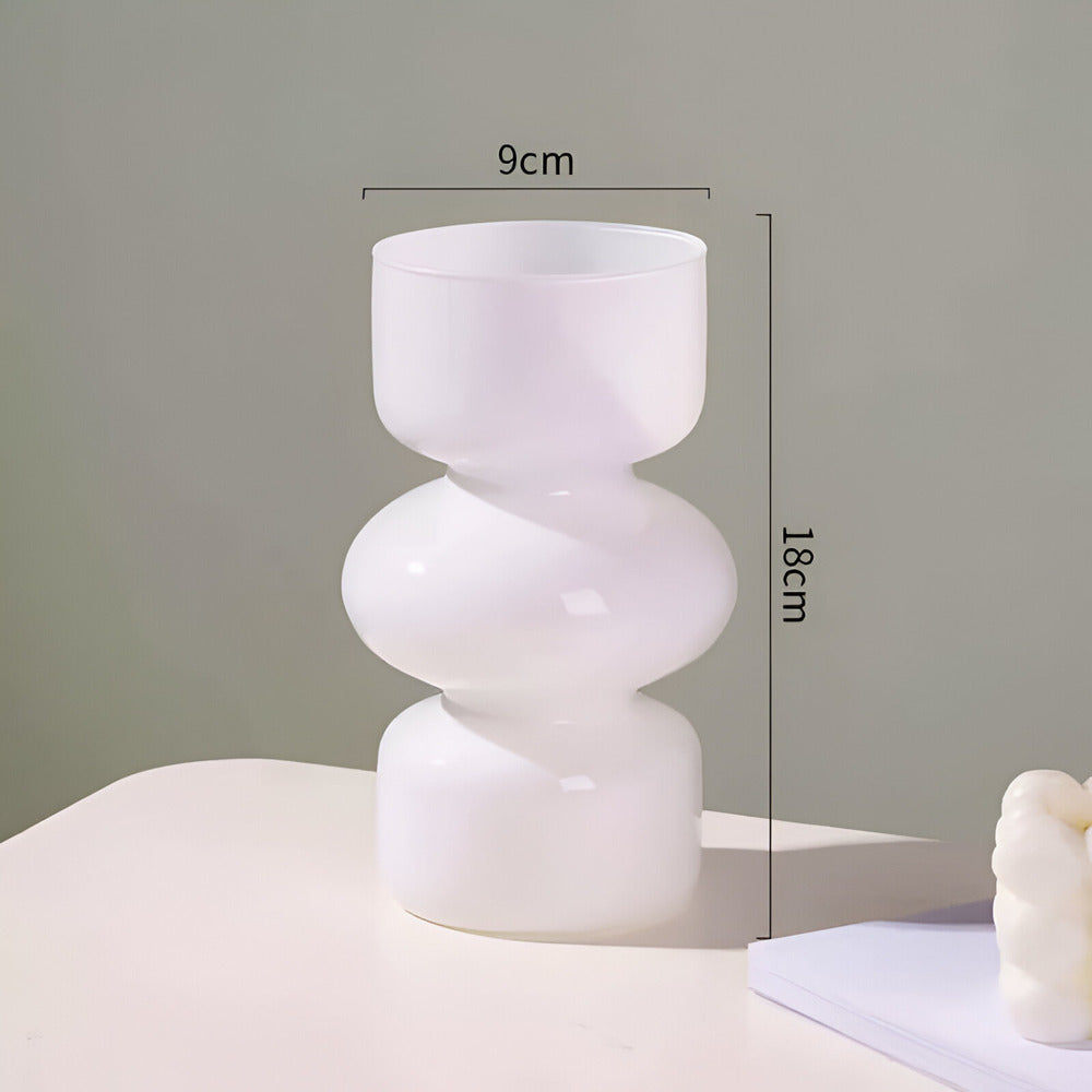 Kirrea | Scandinavian Glass Vase in Multiple Colors