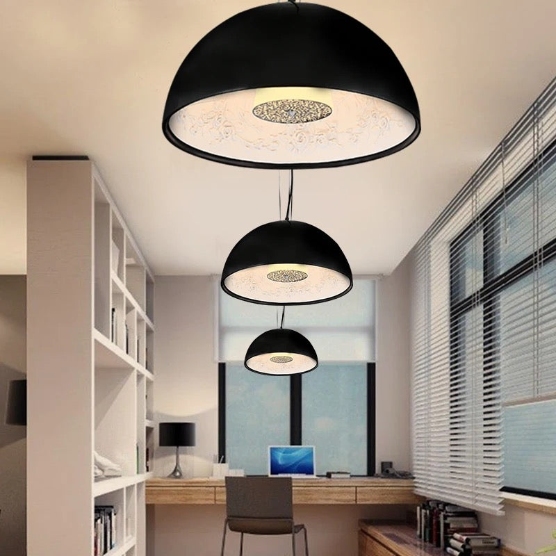 Novaro LED Pendant Lamp Minimalist Italian Resin And Glass