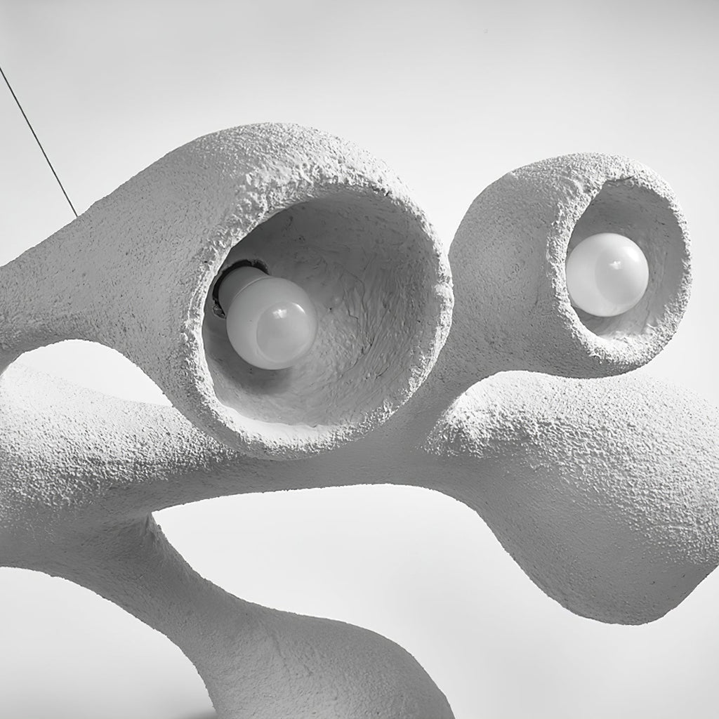 Kirrea | Scandinavian Cloud Pendant Lamp in Polystyrene