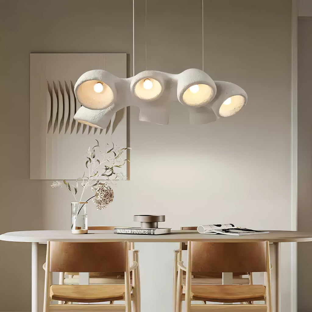 Kirrea | Scandinavian Cloud Pendant Lamp in Polystyrene