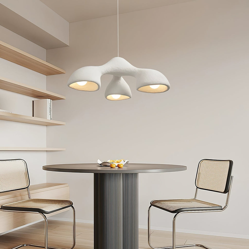 Kirrea | Scandinavian Cloud Pendant Lamp in Polystyrene
