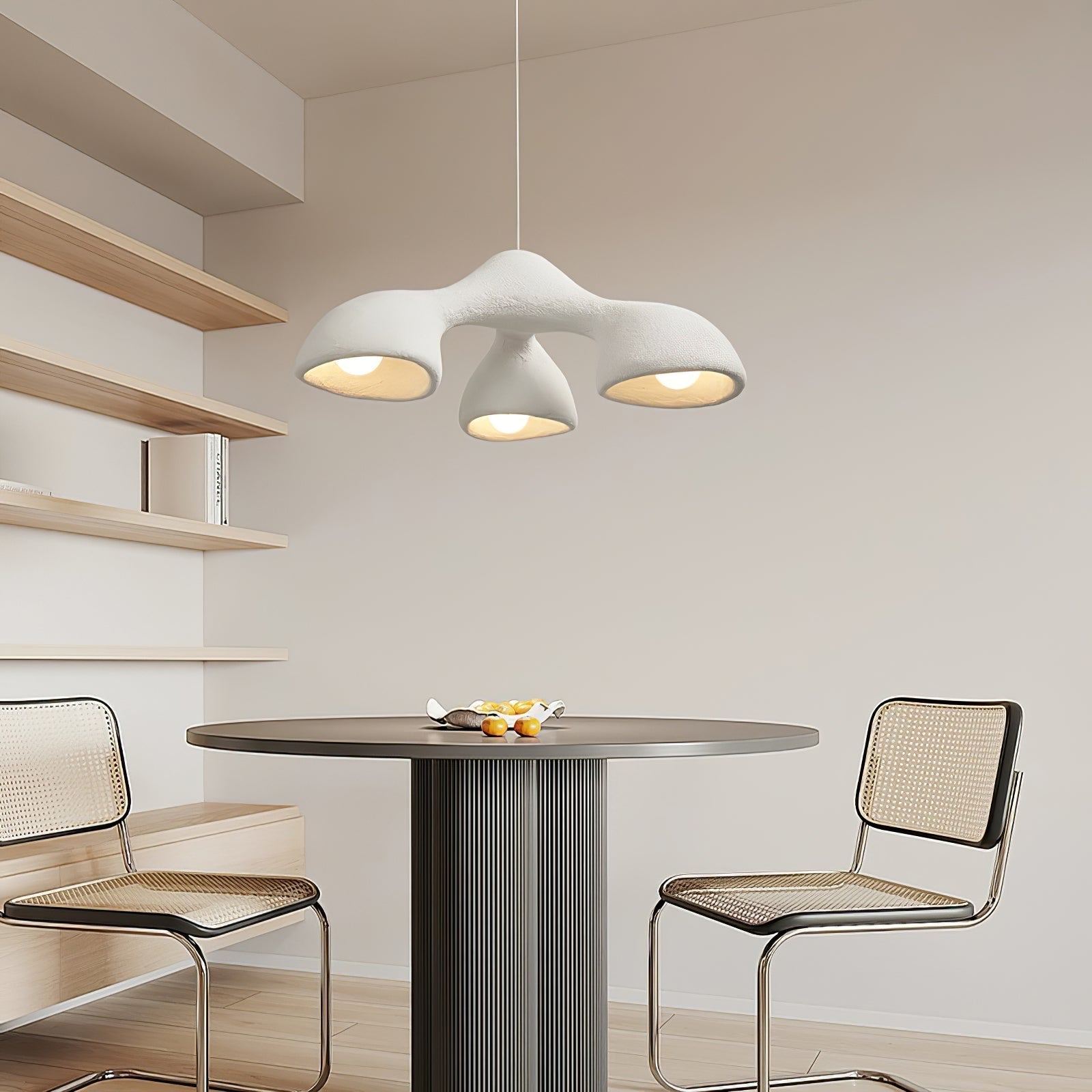 Kirrea | Scandinavian Cloud Pendant Lamp in Polystyrene