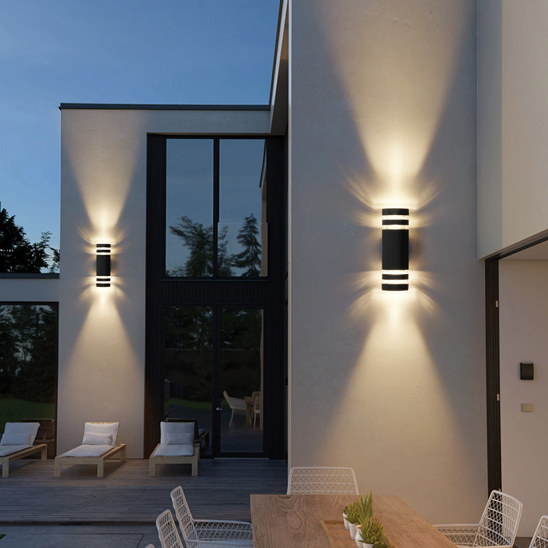 Arvo Two-Tier Weatherproof Outdoor Up And Down Wall Light