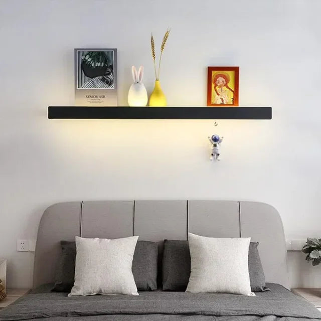 Mirelle | LED Wall Lamp With Night Shelf For Bedroom