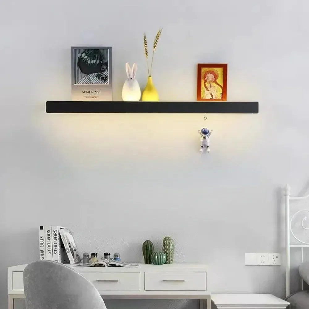 Mirelle | LED Wall Lamp With Night Shelf For Bedroom