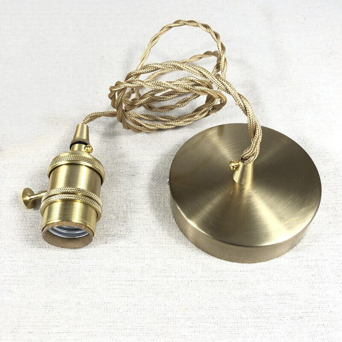 Marcelli Vintage Adjustable Crystal Glass Cylinder Lamp