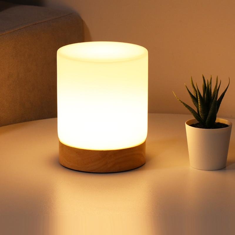 Lumaire 360° Dimmable LED Table Lamp With Touch Controls